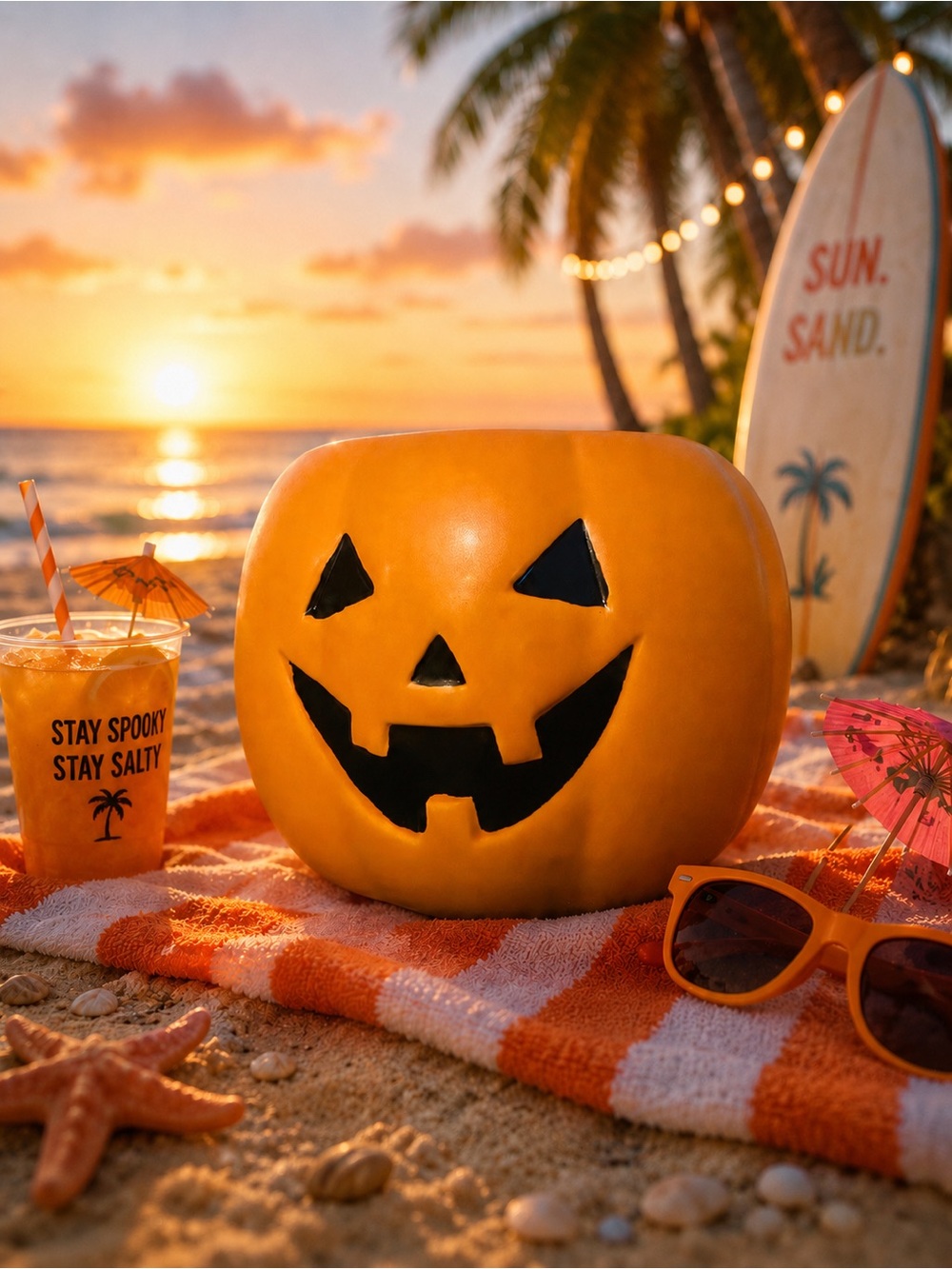 Enchanted Pumpkin Jack O’ Lantern Candle